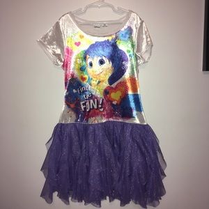 Disney Inside Out Joy Tutu Dress| Worn ONCE